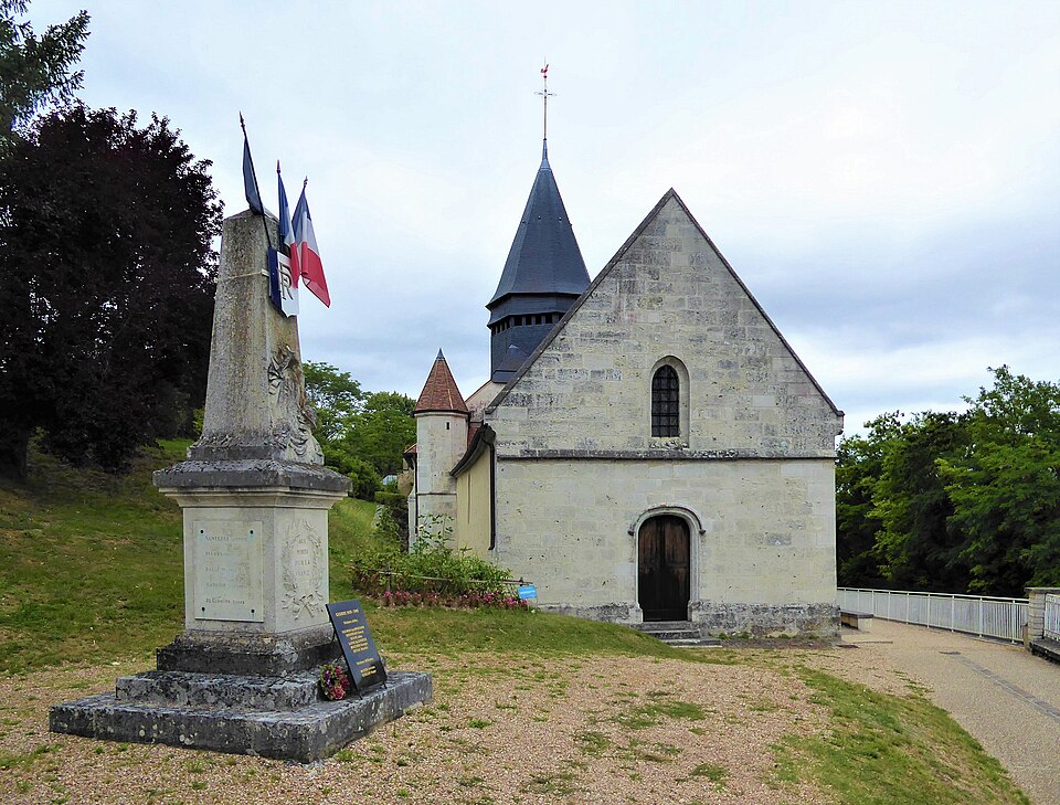 église sainte radegonde de giverny