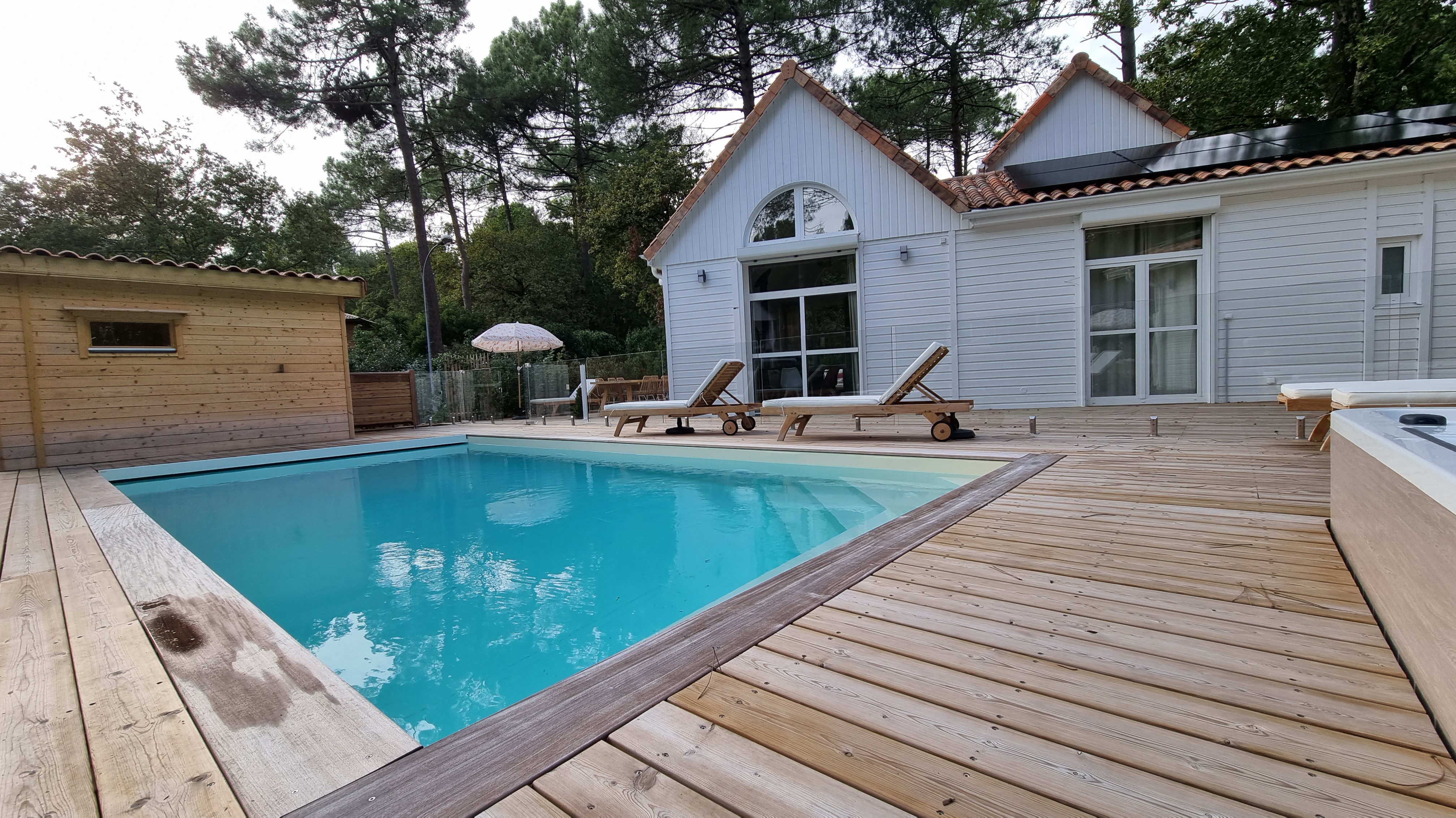 Les Domaines d'Alexar01-Piscine Chalet SEVEN