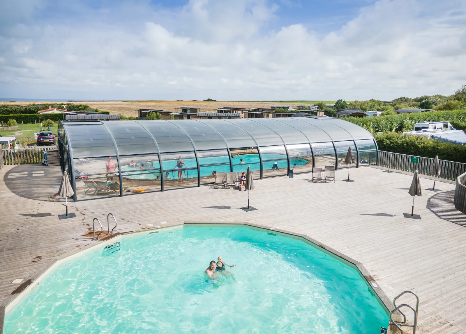 Camping Huttopia Les falaises