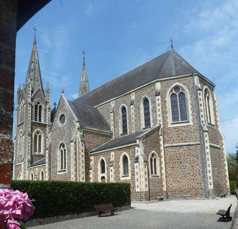 Communauté de Communes de Tessy sur Vire2012_Troisgots_La Chapelle sur Vire_vue chapelle 1_TIS