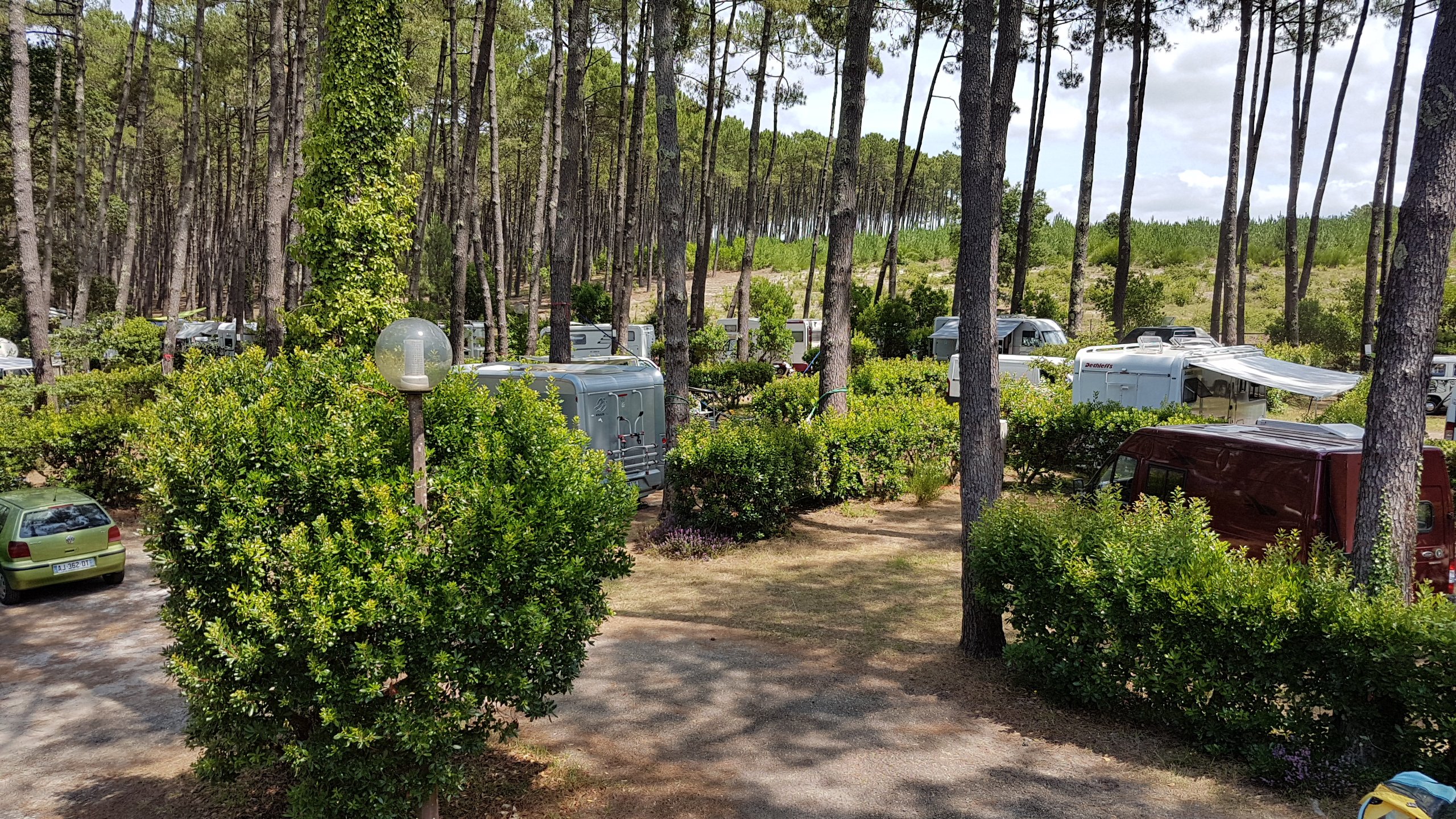 Camping du CAPVue aire Ccars