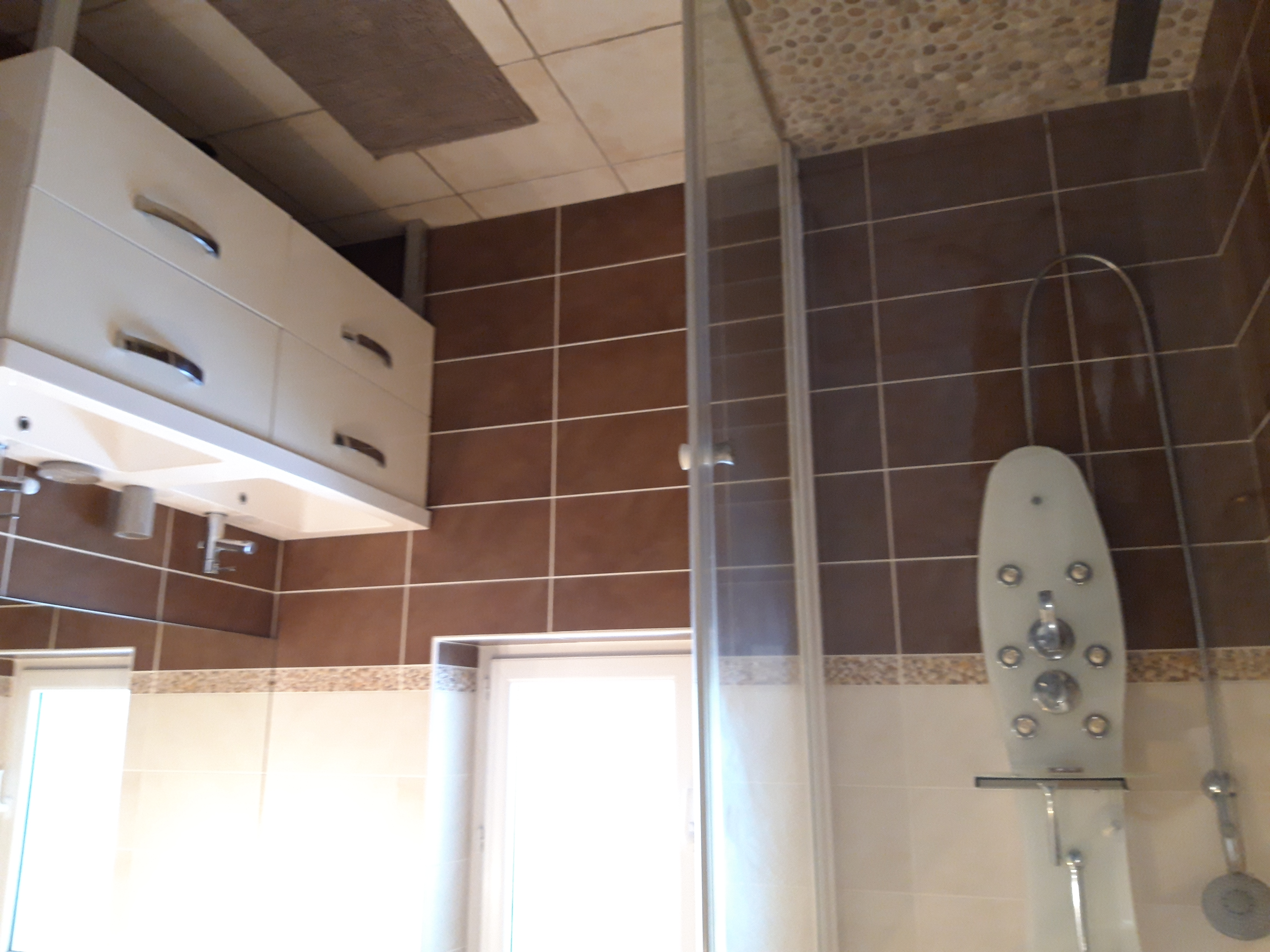 GDF40Salle de bains du gite la Téoulère à Haut Mauco Gites de France Landes