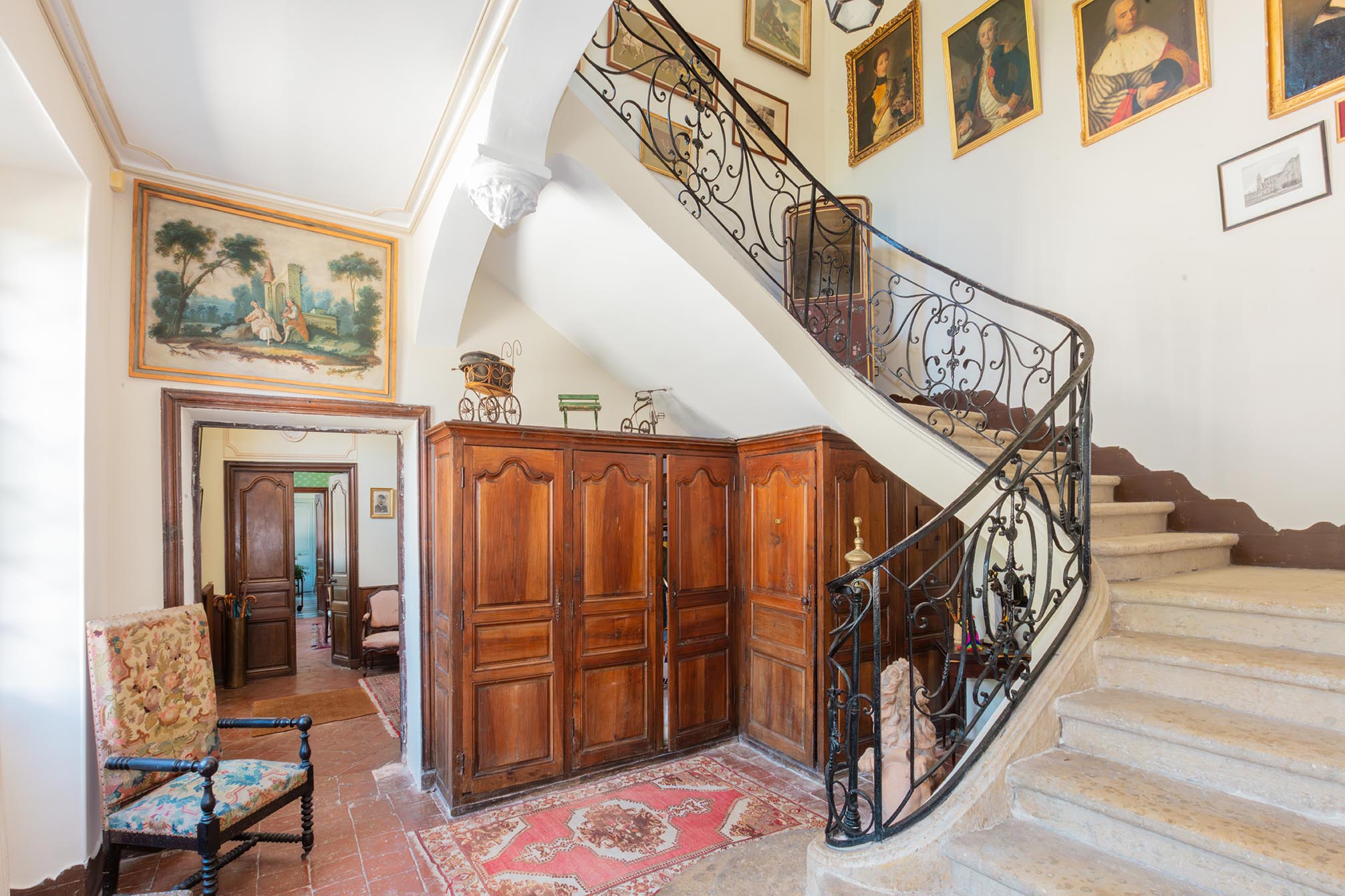 ©Arnaud Späni2024 - LABA - Châetau du Prada intérieur