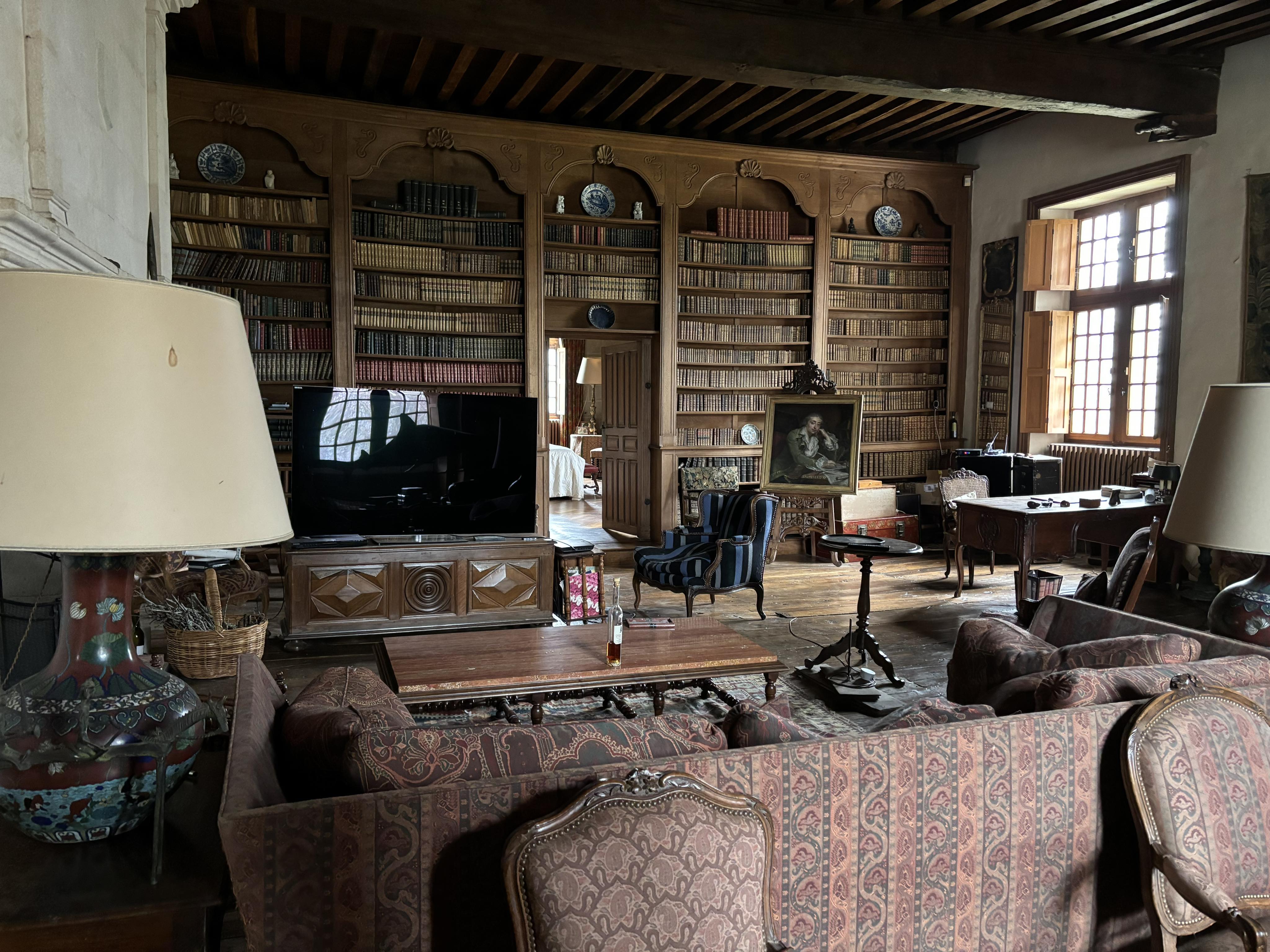 ©OT Landes d'Armagnac - LT2024 - MAUV - Château de Briat - Salon - ©OT Landes d'Armagnac - LT