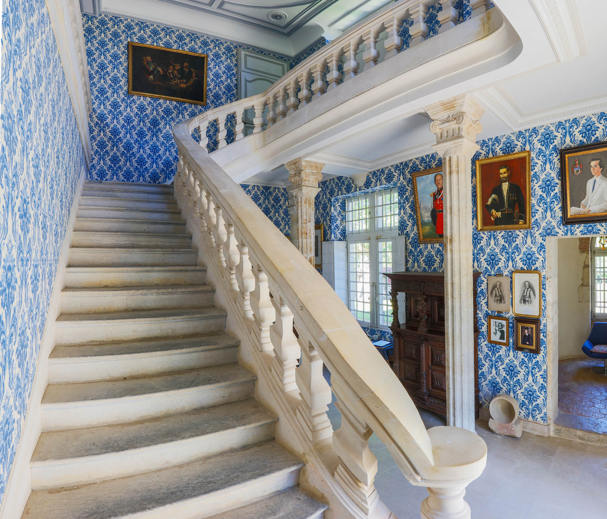 ©Arnaud Späni2024 - STJUS - Château de Fondat intérieur