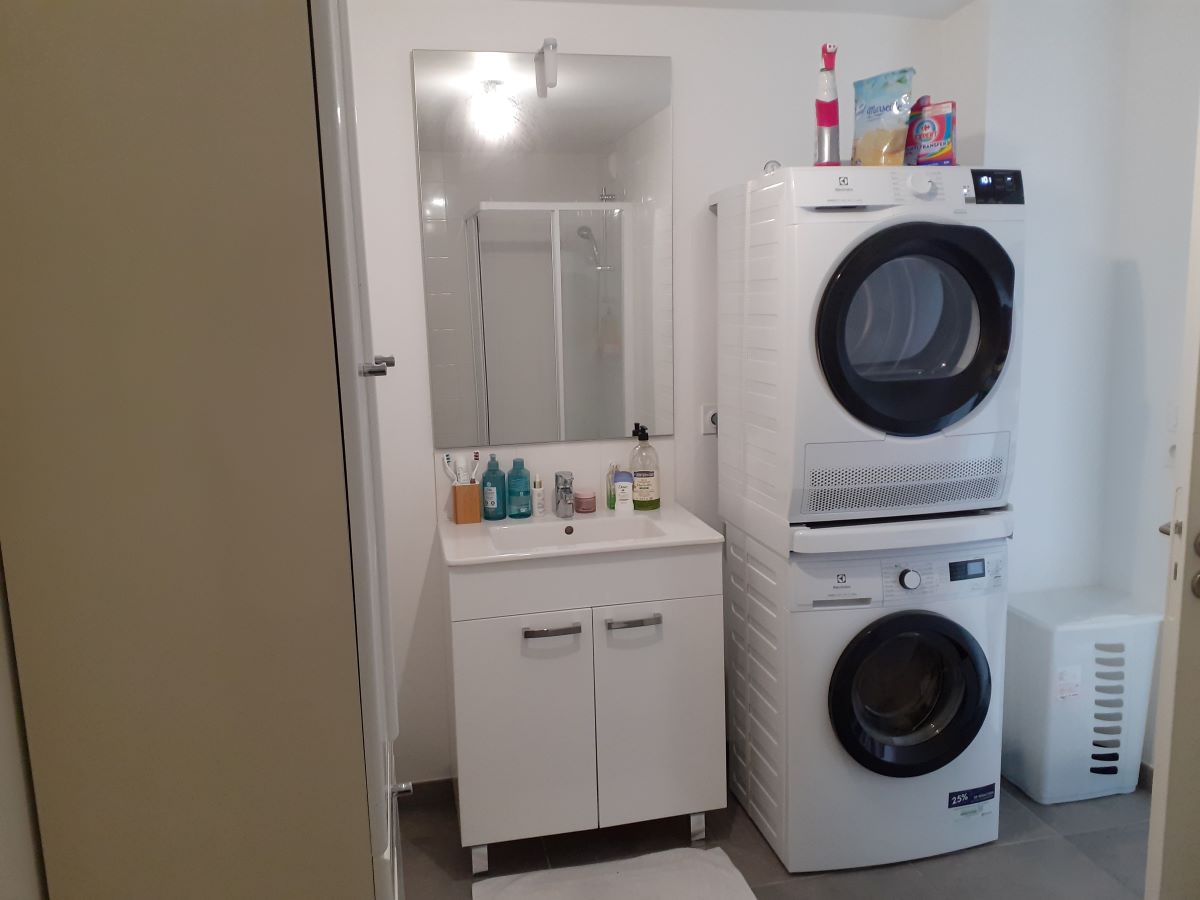 Appartement duplex Côté DuneLa salle de bain RDC