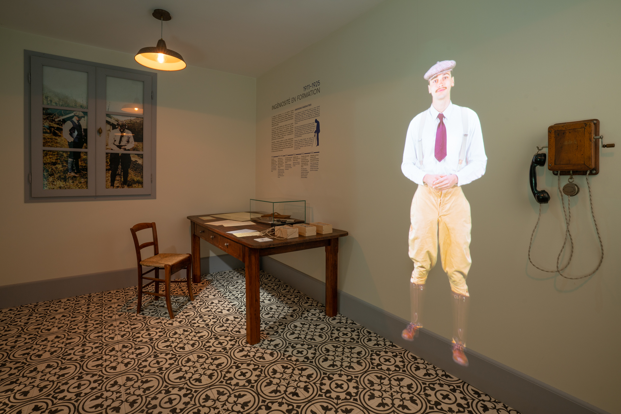 Musée Schulmberger"Ma vie d'ingénieur" au château de Crèvecoeur