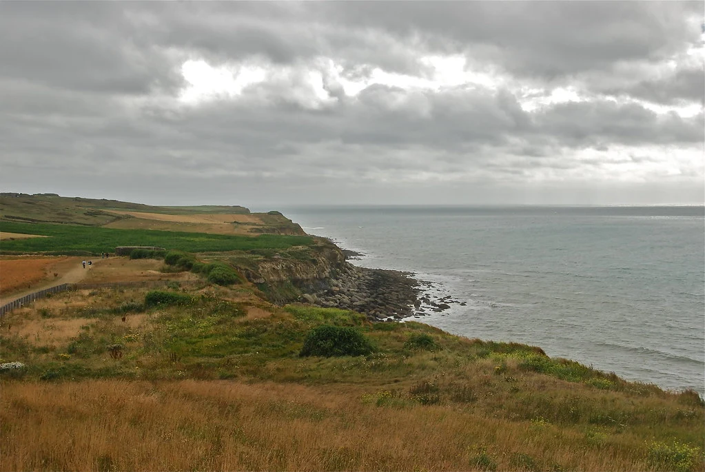 Les falaises grises du cap Gris Nez (France)