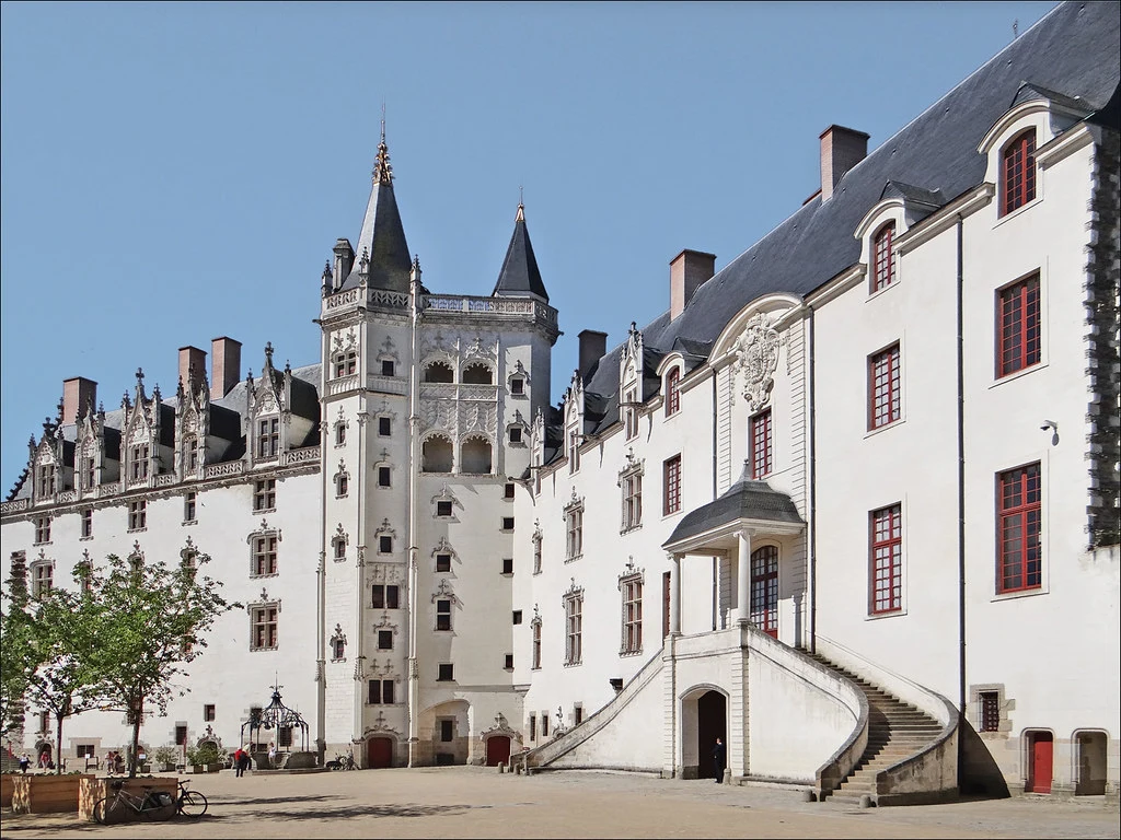 Cour intérieure du château des ducs de Bretagne (Nantes)