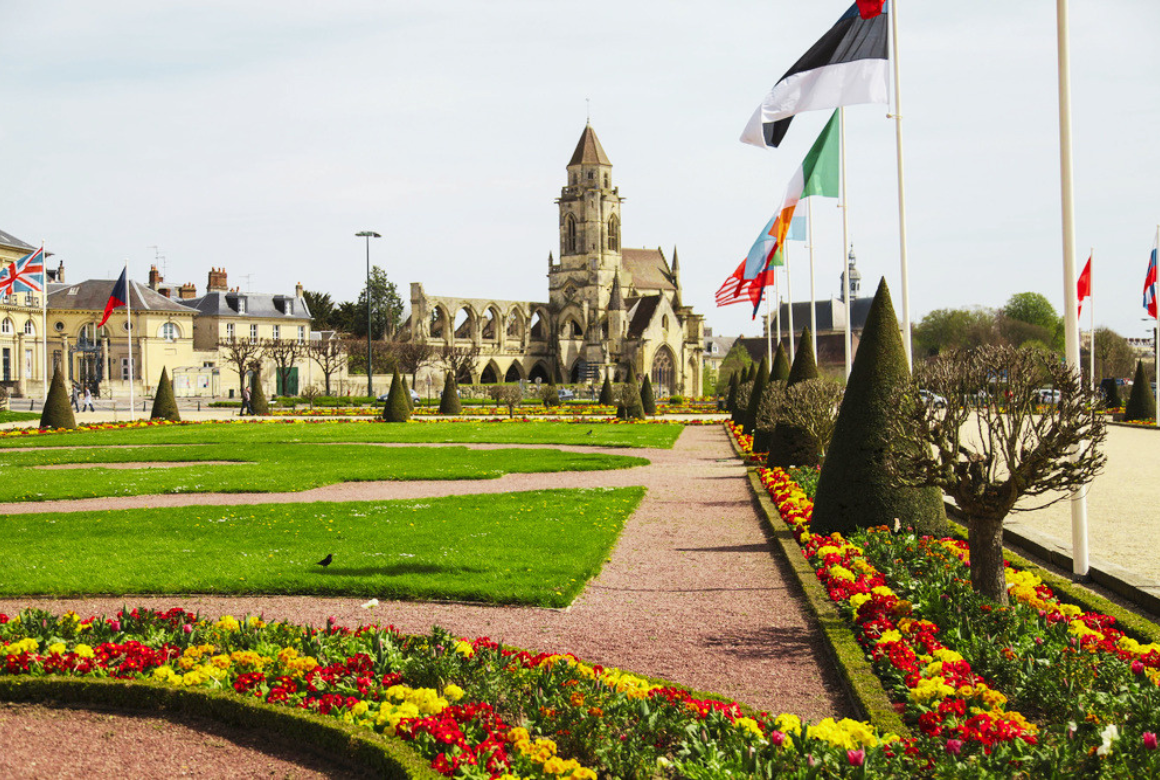 Abbaye aux Hommes Caen jardins