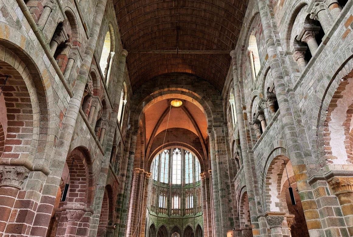 Abbaye du Mont-Saint-Michel interieur