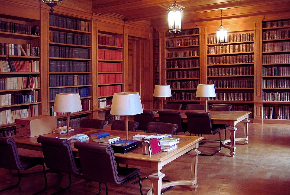 Bibliotheque Abbaye Notre-Dame du Bec de Bec-Hellouin