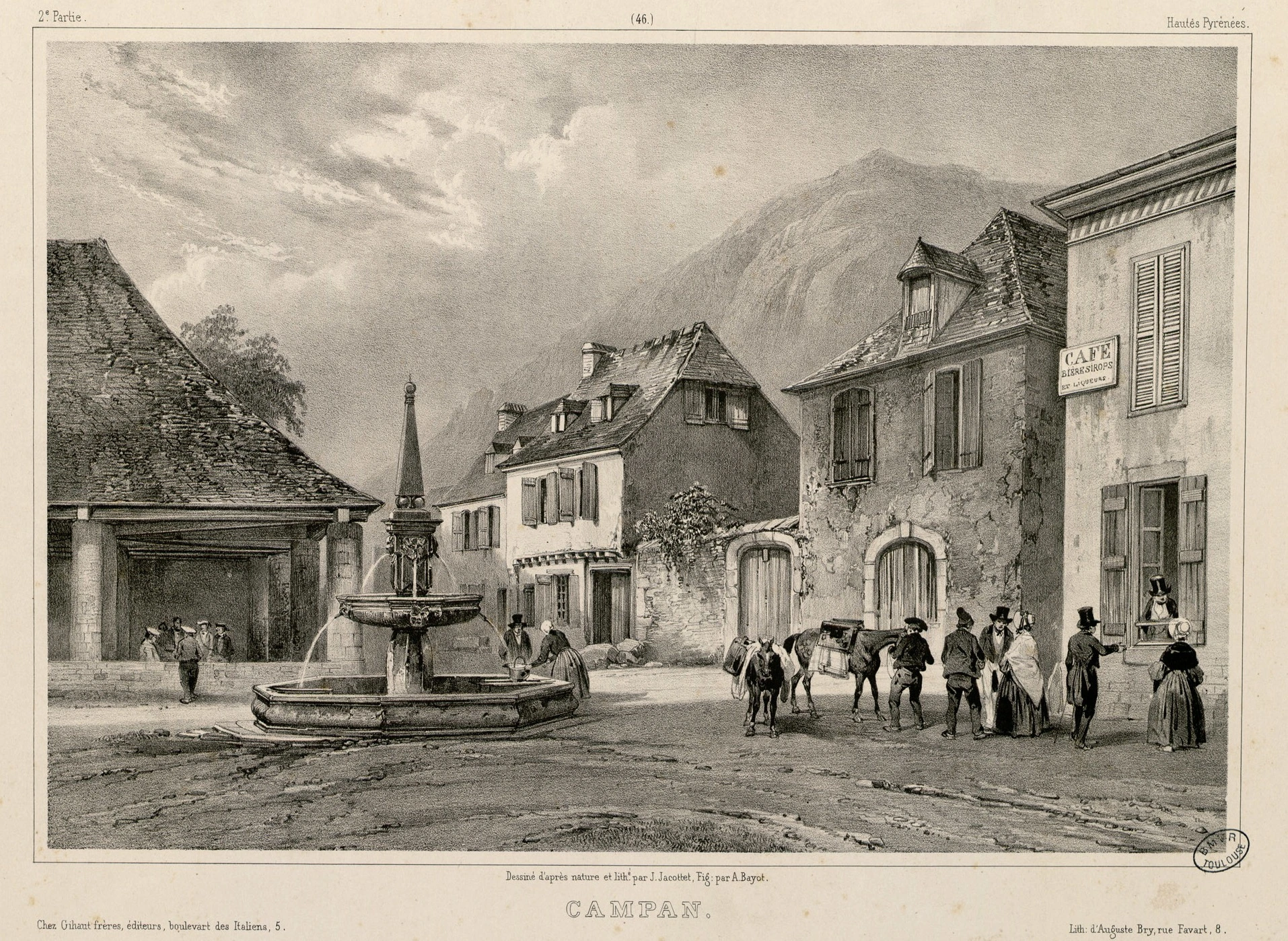 Fontaine à beurre de Campan