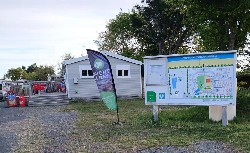 Camping Les peupliers Tourneville-sur-mer