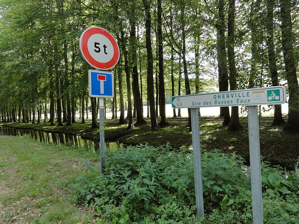 Cany-Barville (Seine-Mar.) véloroute vallée de la Durdent