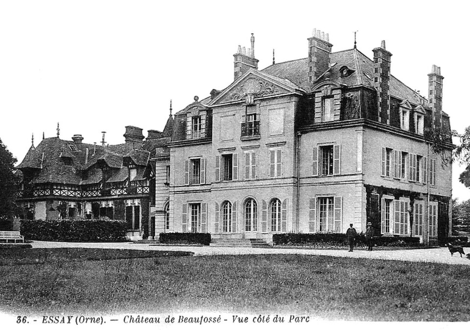 Château de Beaufossé, commune Essay