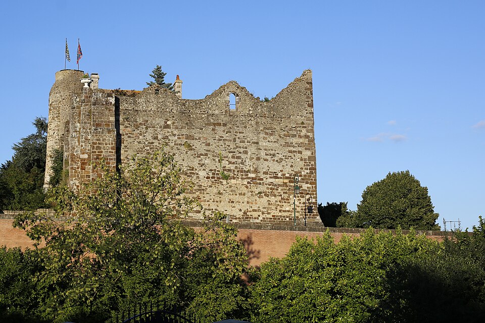 Château de Beaumont-sur-Sarthe.