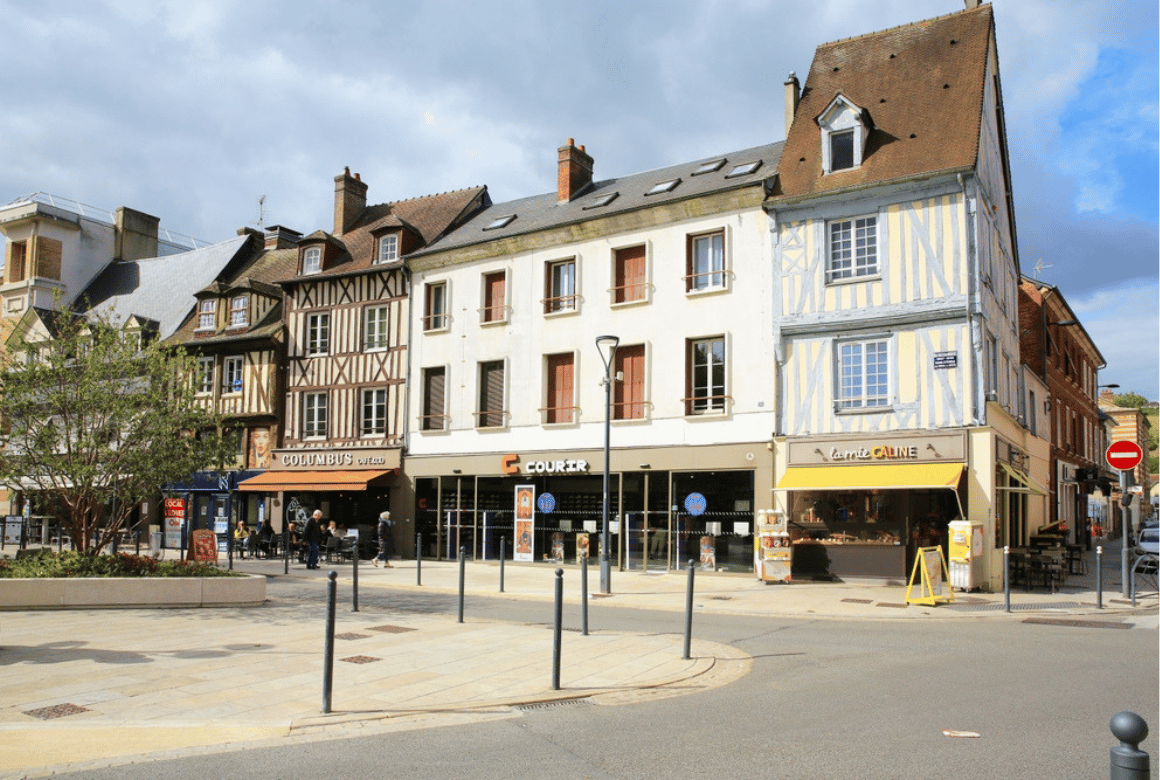 Photo centre ville Evreux