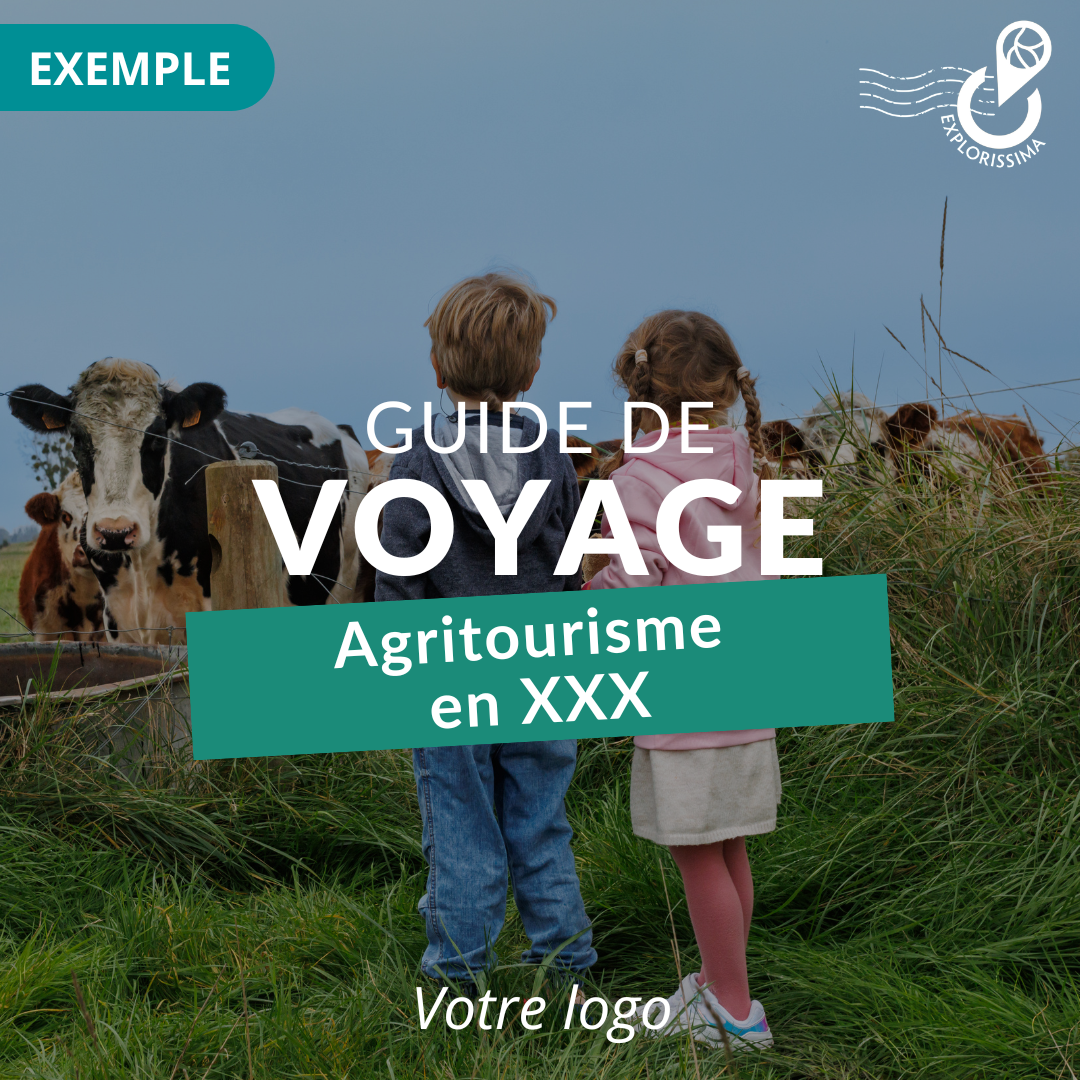 Exemple guide touristique sur-mesure agritourisme de territoire
