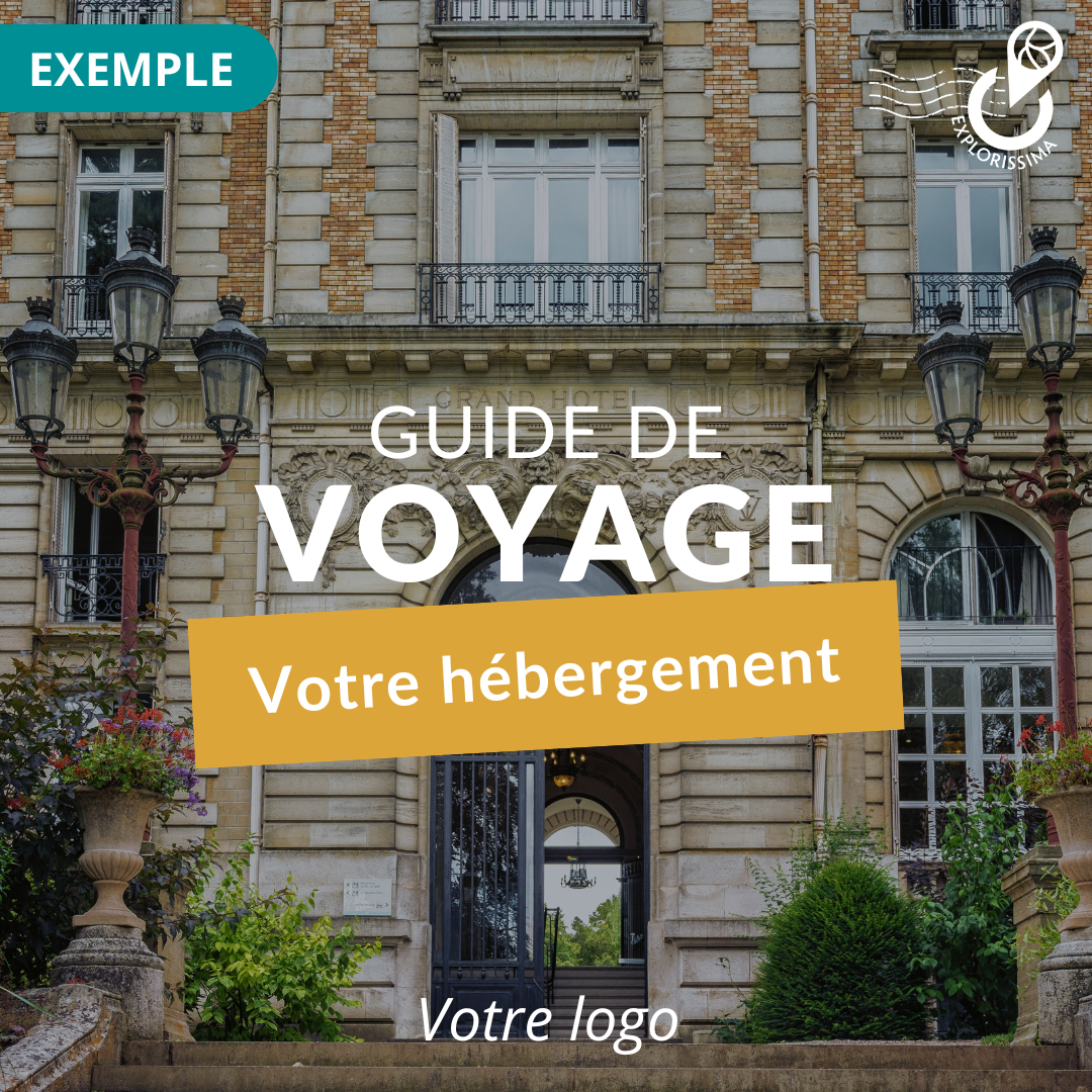 Exemple guide touristique sur mesure pour votre hébergement