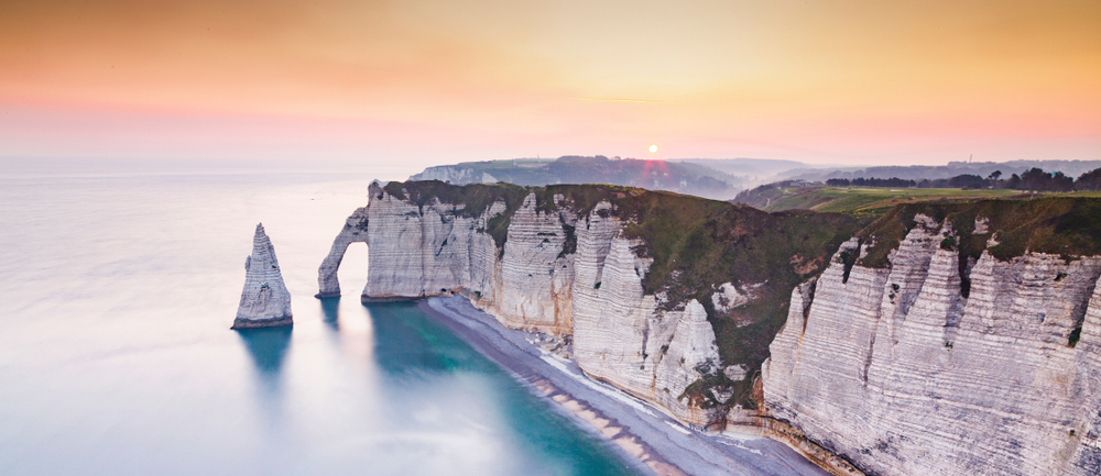 Falaises Etretat Normandie