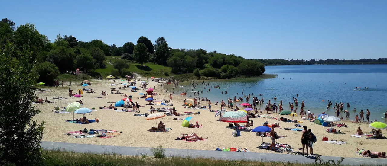 Morcenx-la-Nouvelle - Plage d'Arjuzanx