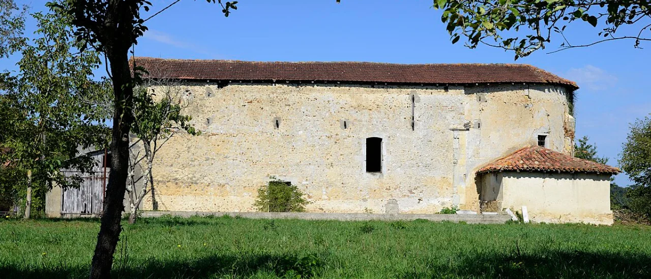 Samadet - Eglise grange Saint Julien