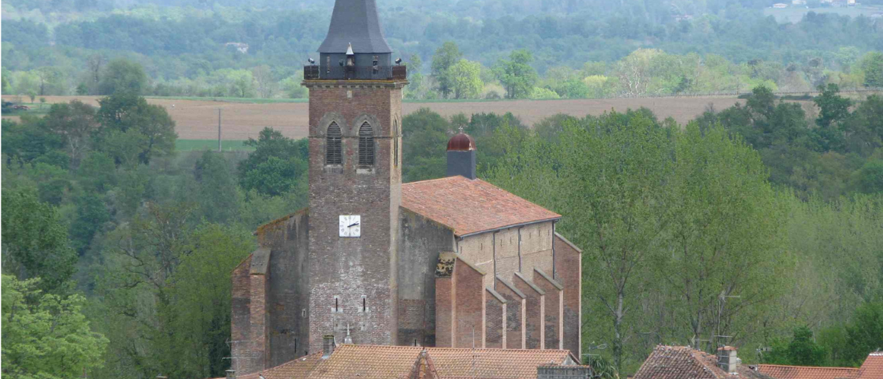 Villeneuve-de-Marsan - Église Saint-Hippolyte