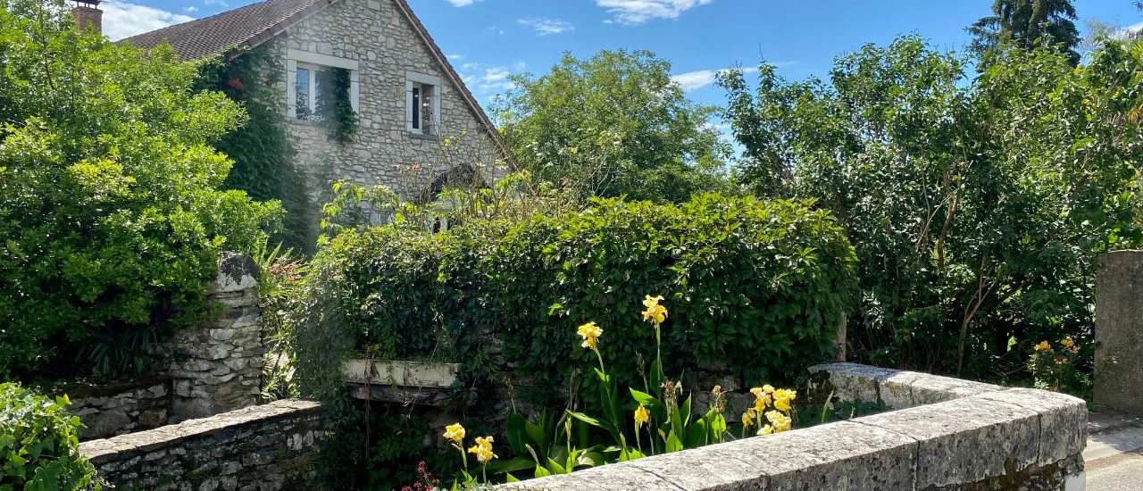 Laàs - Maison fleurie