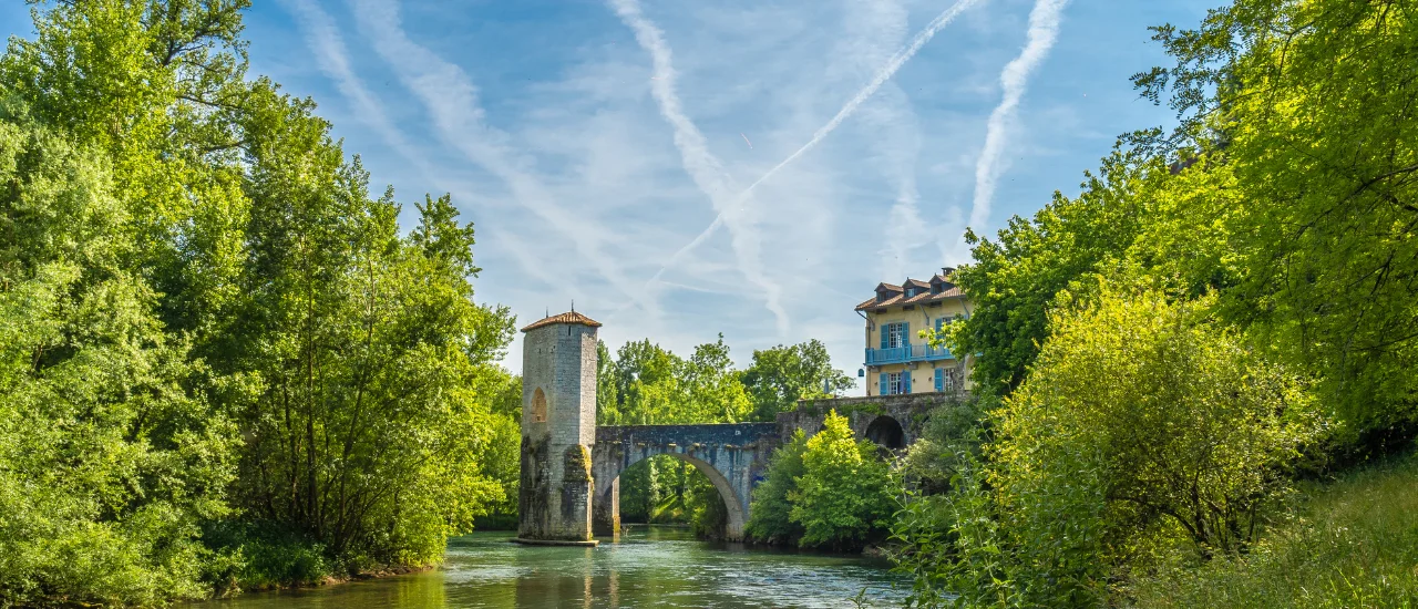 Sauveterre-de-Béarn - Pont de la Légende