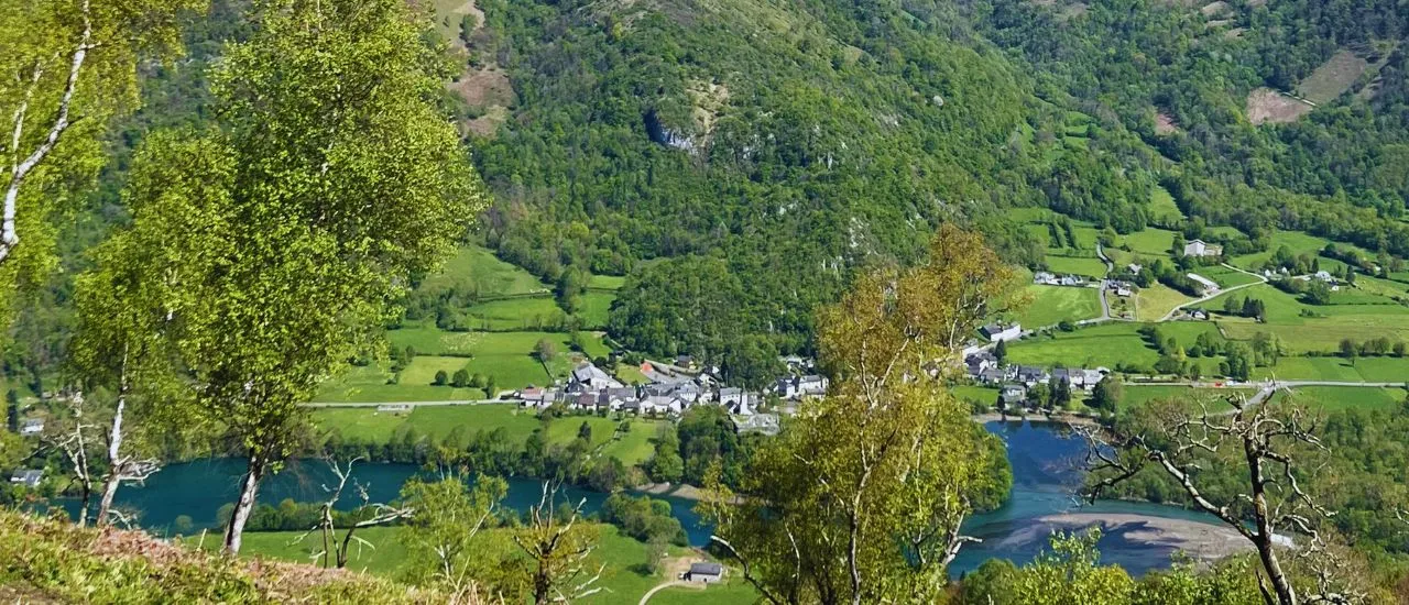 Castet - Vue aérienne