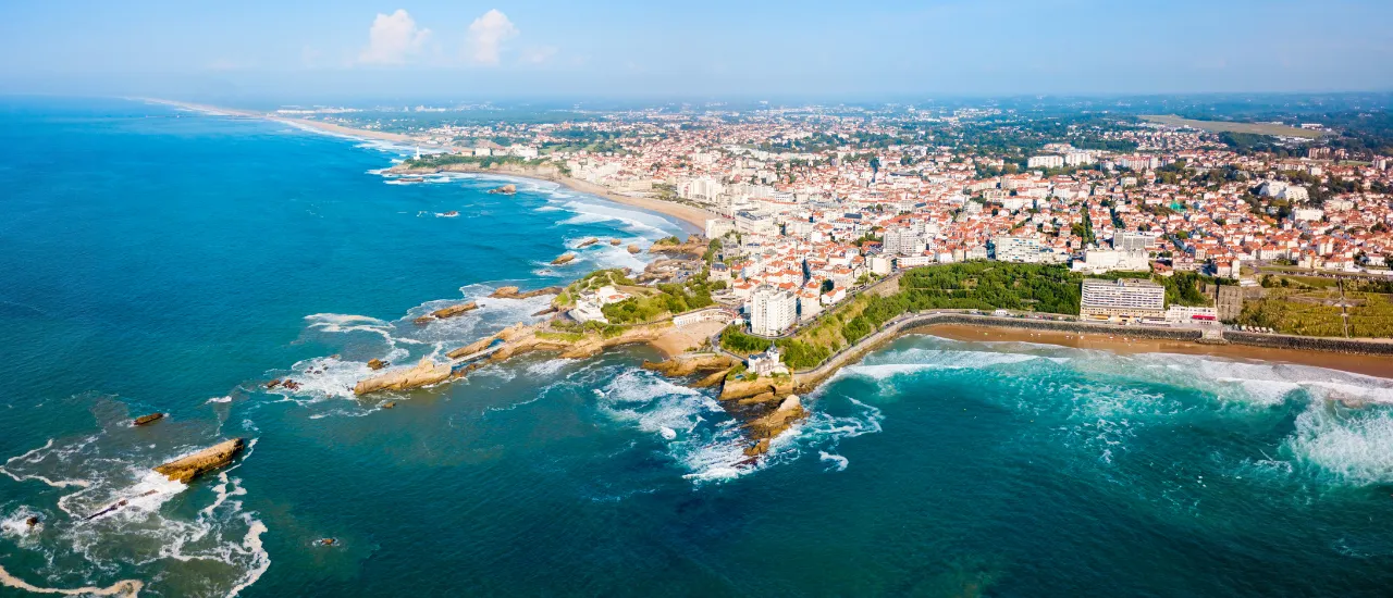 Biarritz - Vue aérienne