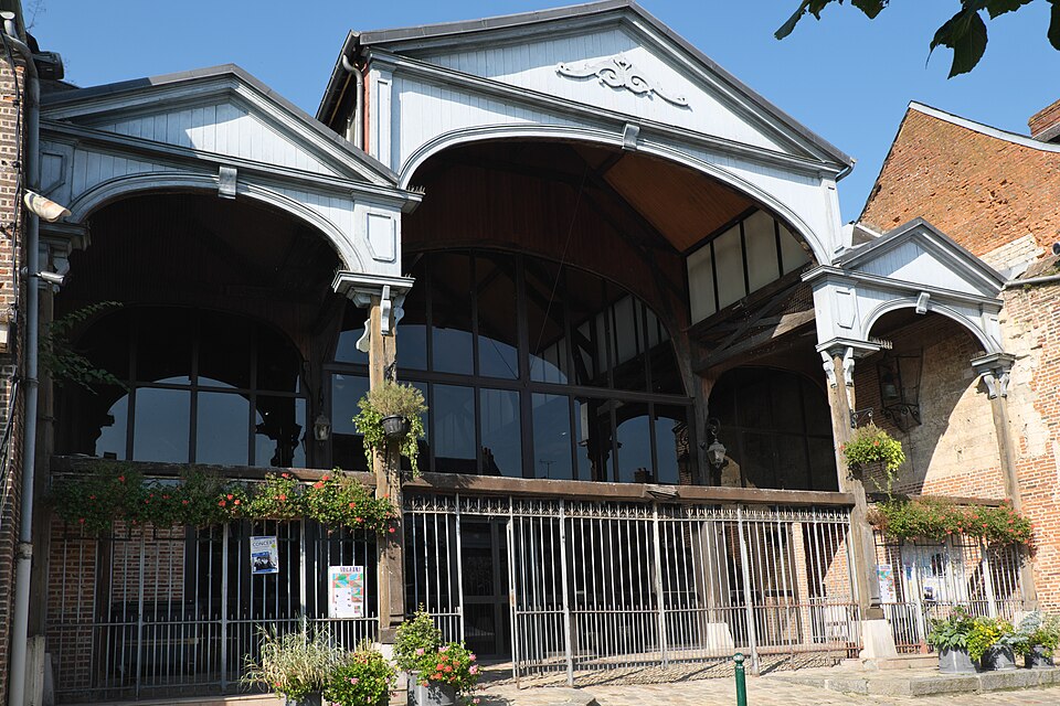 Halle au beurre d Aumale (Seine-Maritime, France)