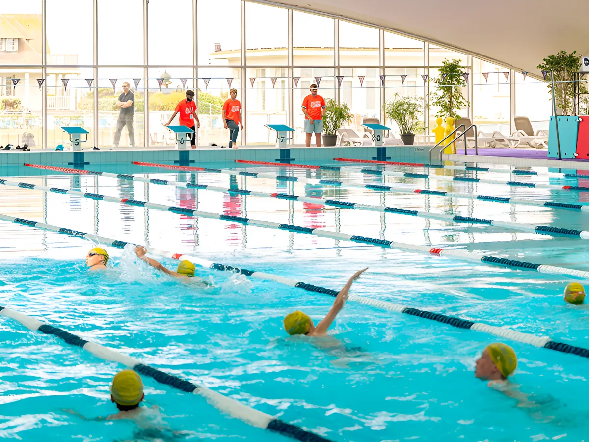 Jardin aquatique à la Piscine Olympique de Deauville