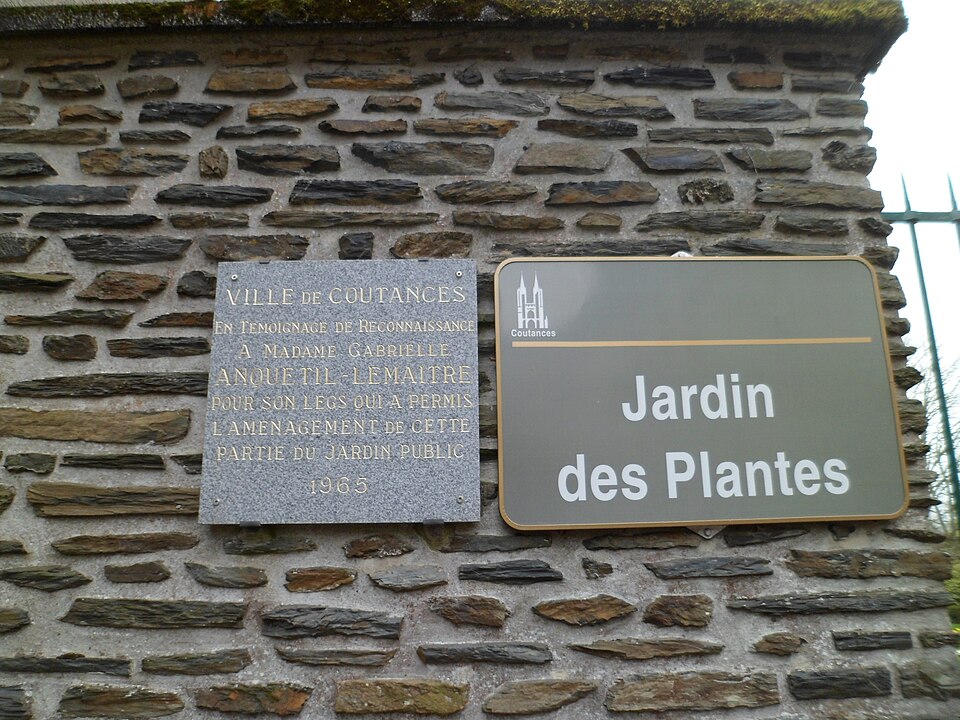 Jardin des Plantes Coutances
