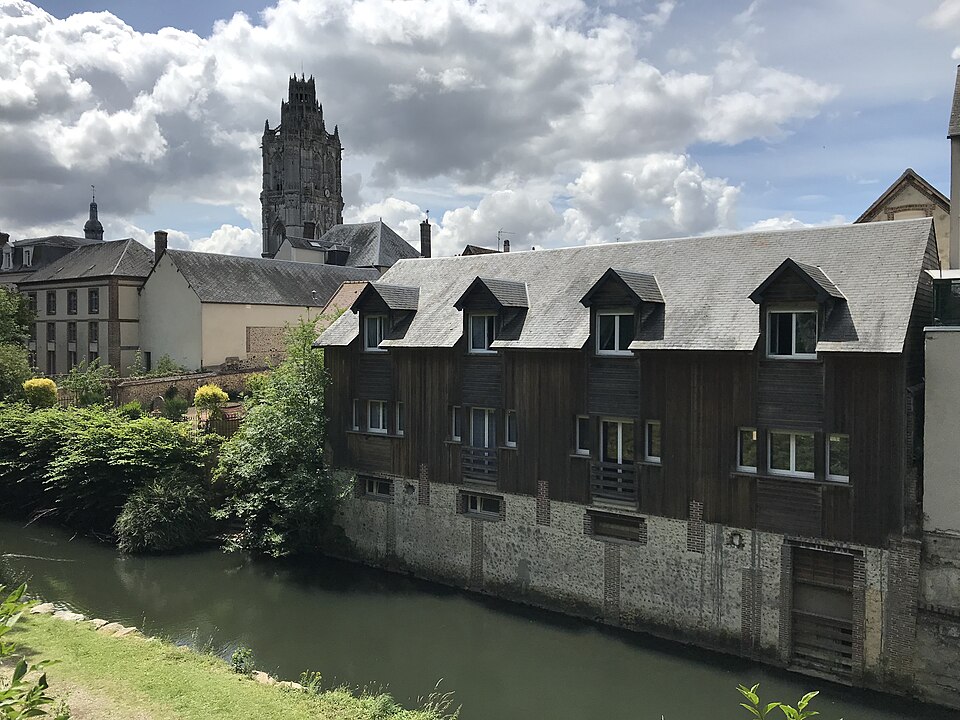L'Avre à Verneuil-d Avre-et-d Iton