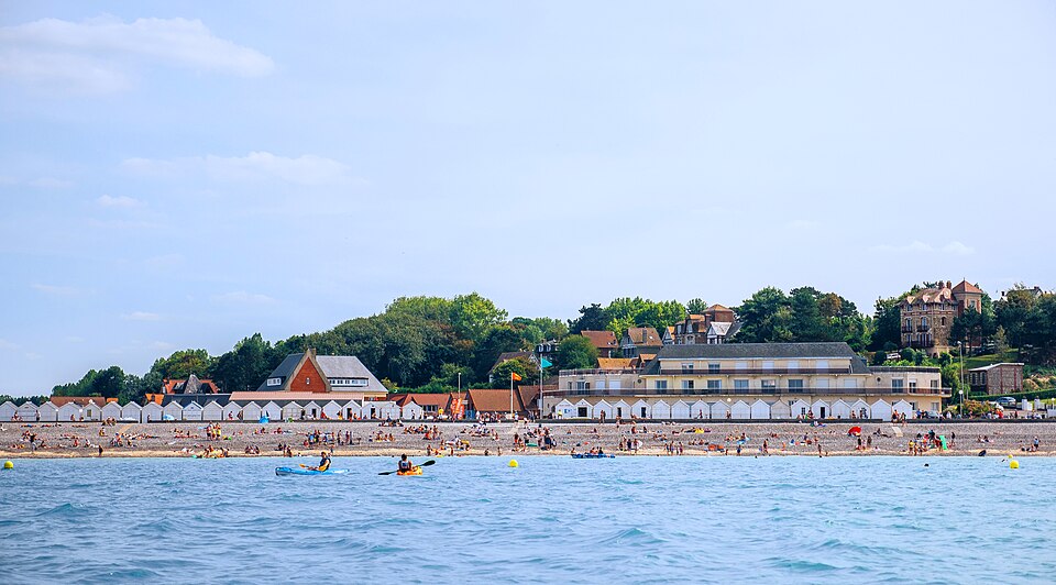 La plage de Quiberville