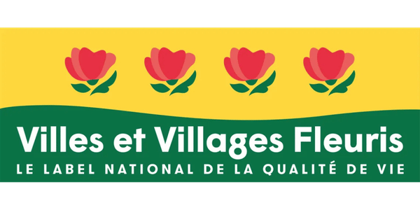 Label Villes et Villages Fleuris 4 fleurs