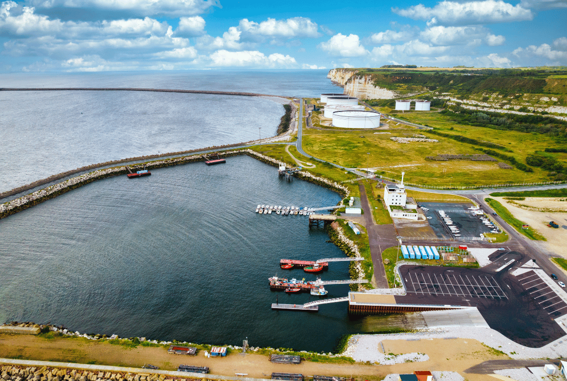 Le Havre port Antifer