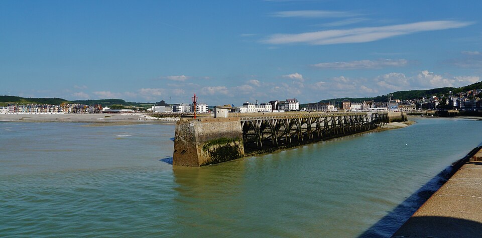 Le Treport Canal d Eu à la Mer
