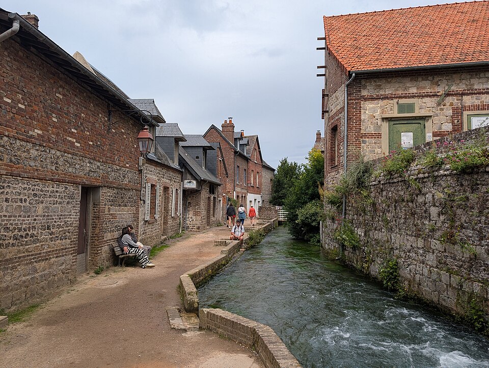 Le cours d'eau de la Veules