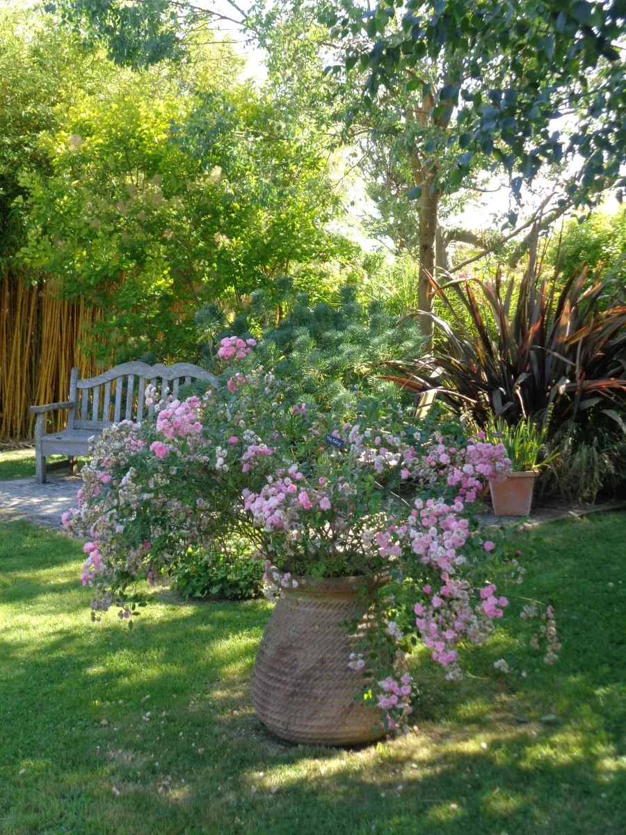 Le jardin du Presbytère de Brucheville