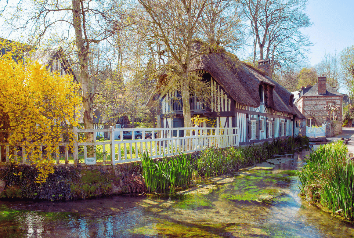 Maison et cressonniere Veules-les-Roses