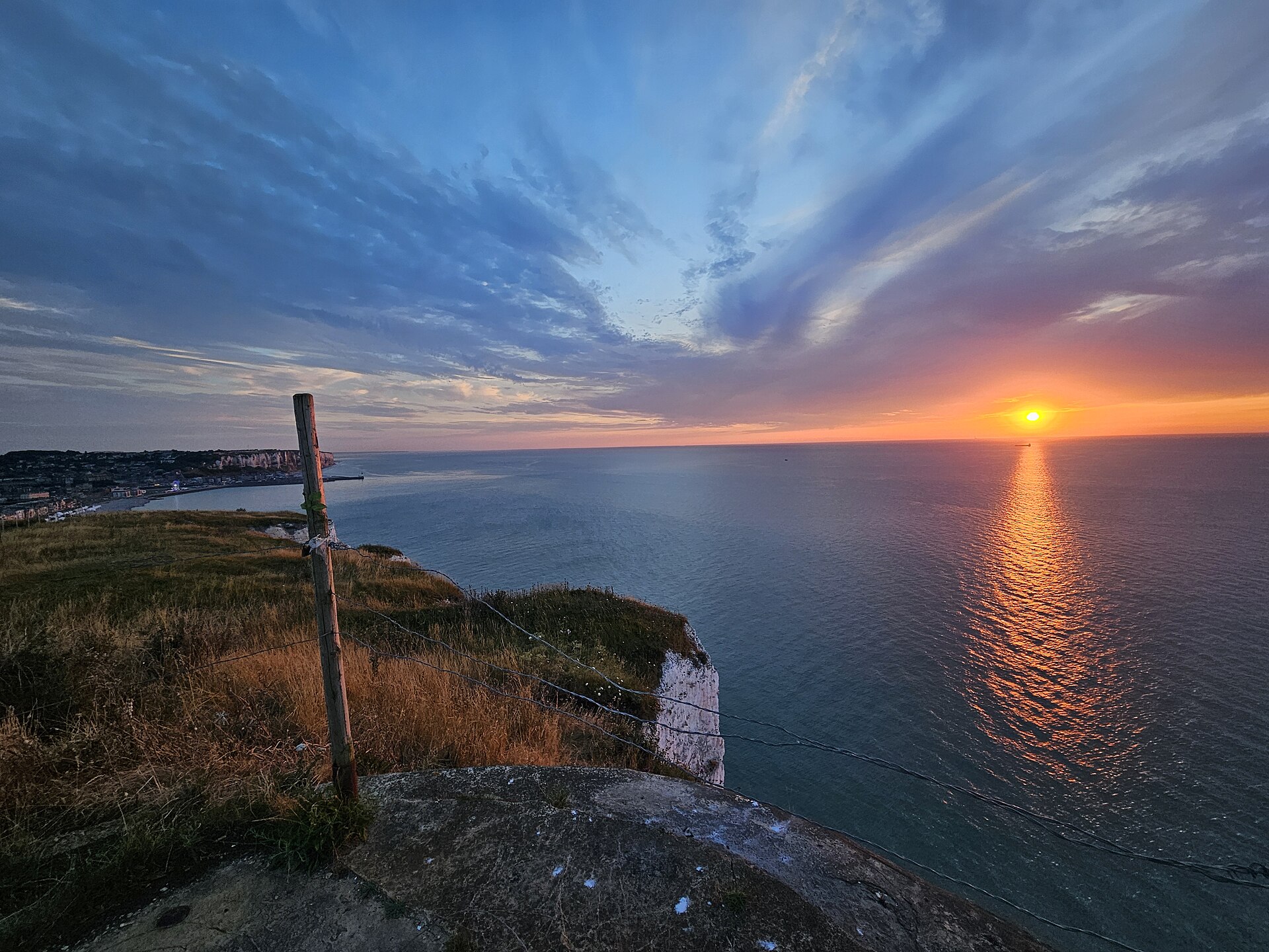 Mers-les-Bains_sunset
