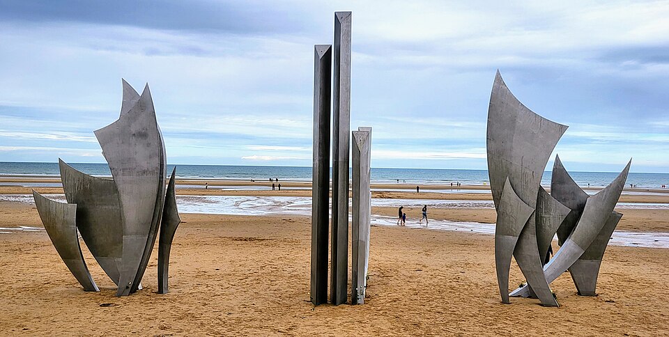 Monument Les Braves Omaha Beach