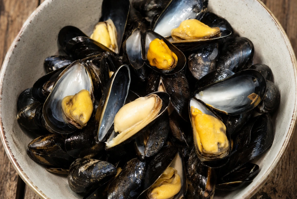 Moules de bouchot de la baie du Mont-Saint-Michel