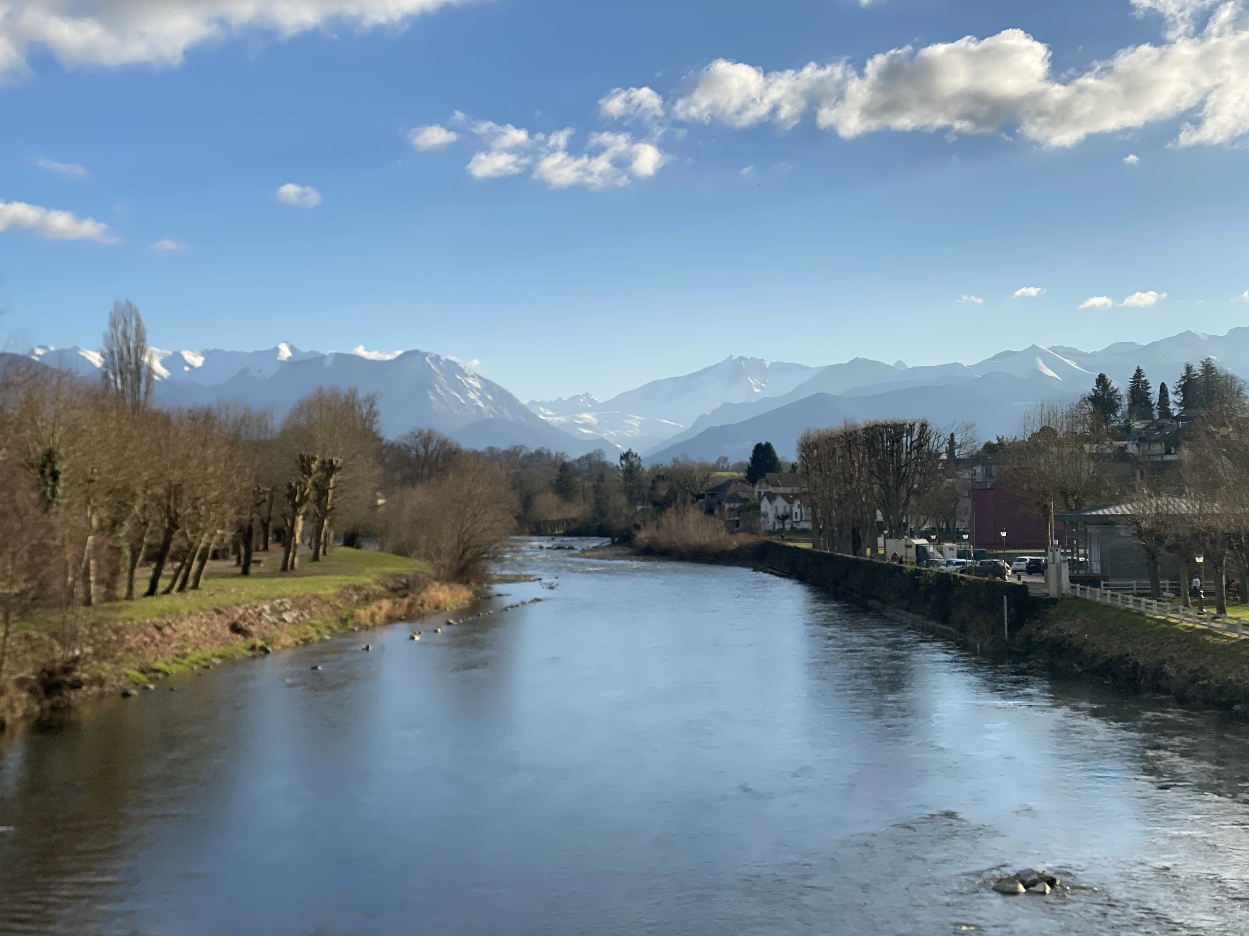 Nay vue du Pont de Claracq
