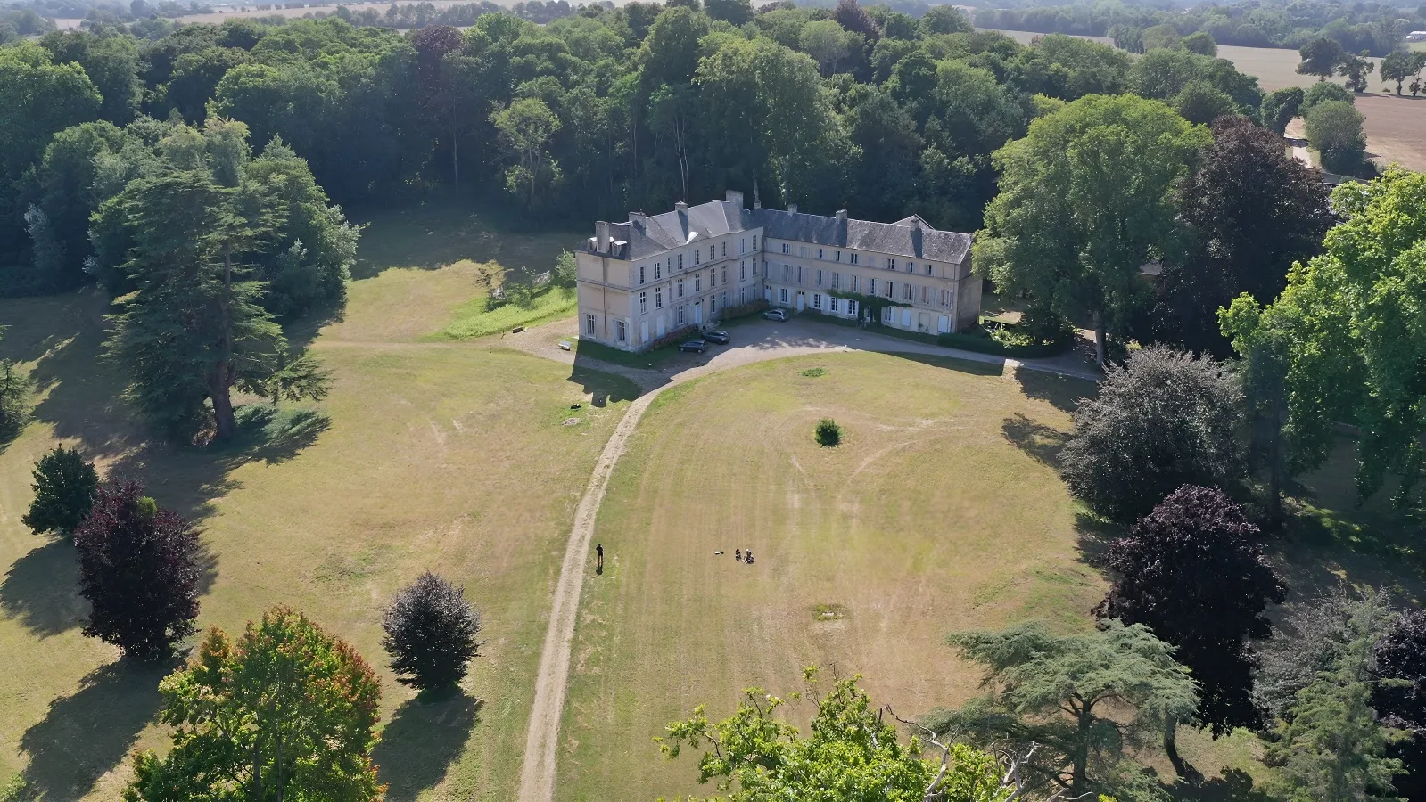 Parc et château d'Amblie