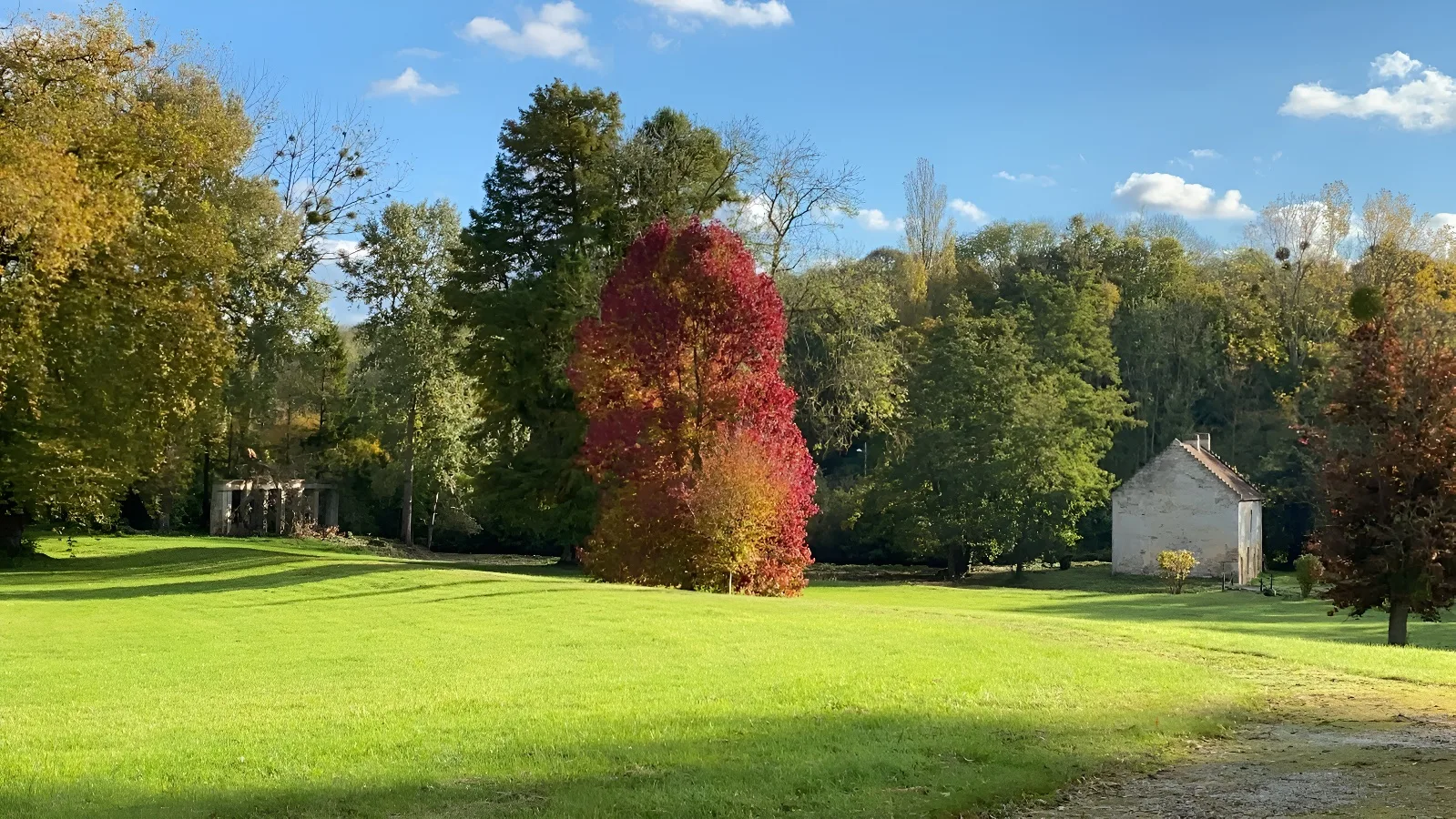 Parc et château d'Amblie