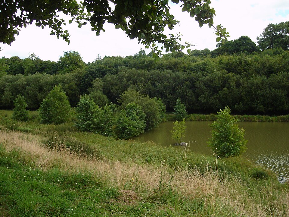 Parc médiéval de l'Évêque à Coutances.